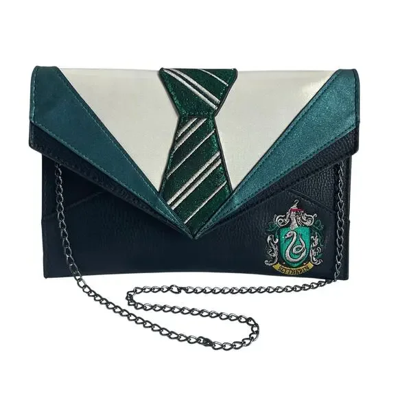 Danielle Nicole x Harry Potter Women's Black Slytherin Uniform Clutch Bag - Picture 2 of 13